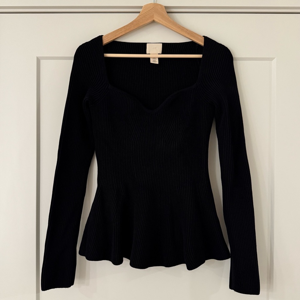 H&M Rib- Knit Top - Picture 2 of 5